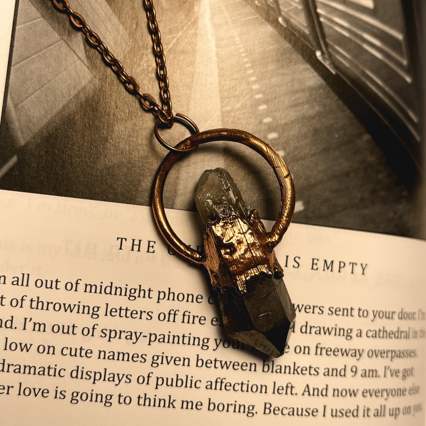 Smokey Quartz Pendant- Made to Order/Handmade