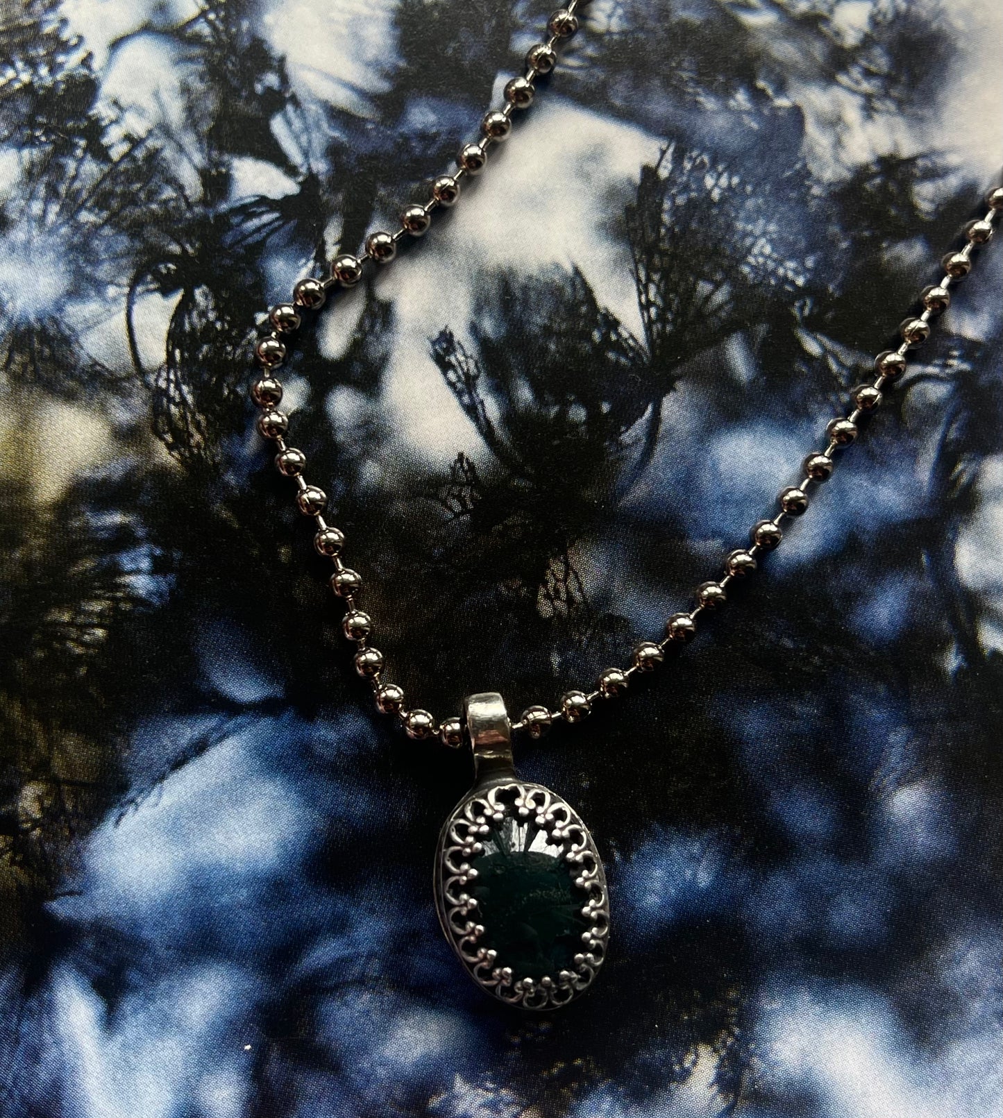Bloodstone Pendant- Made to Order/Handmade