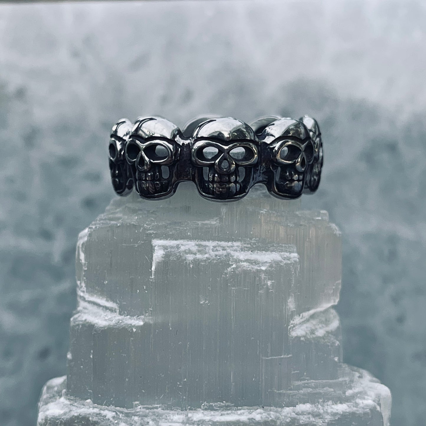 Stainless Steel Skull Ring