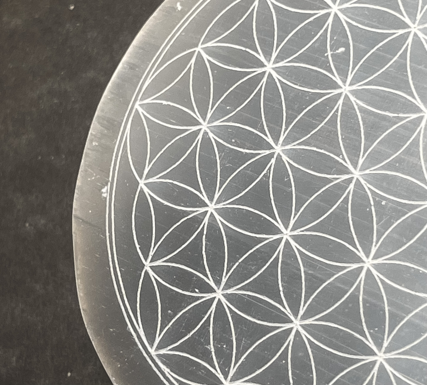Flower of Life Selenite