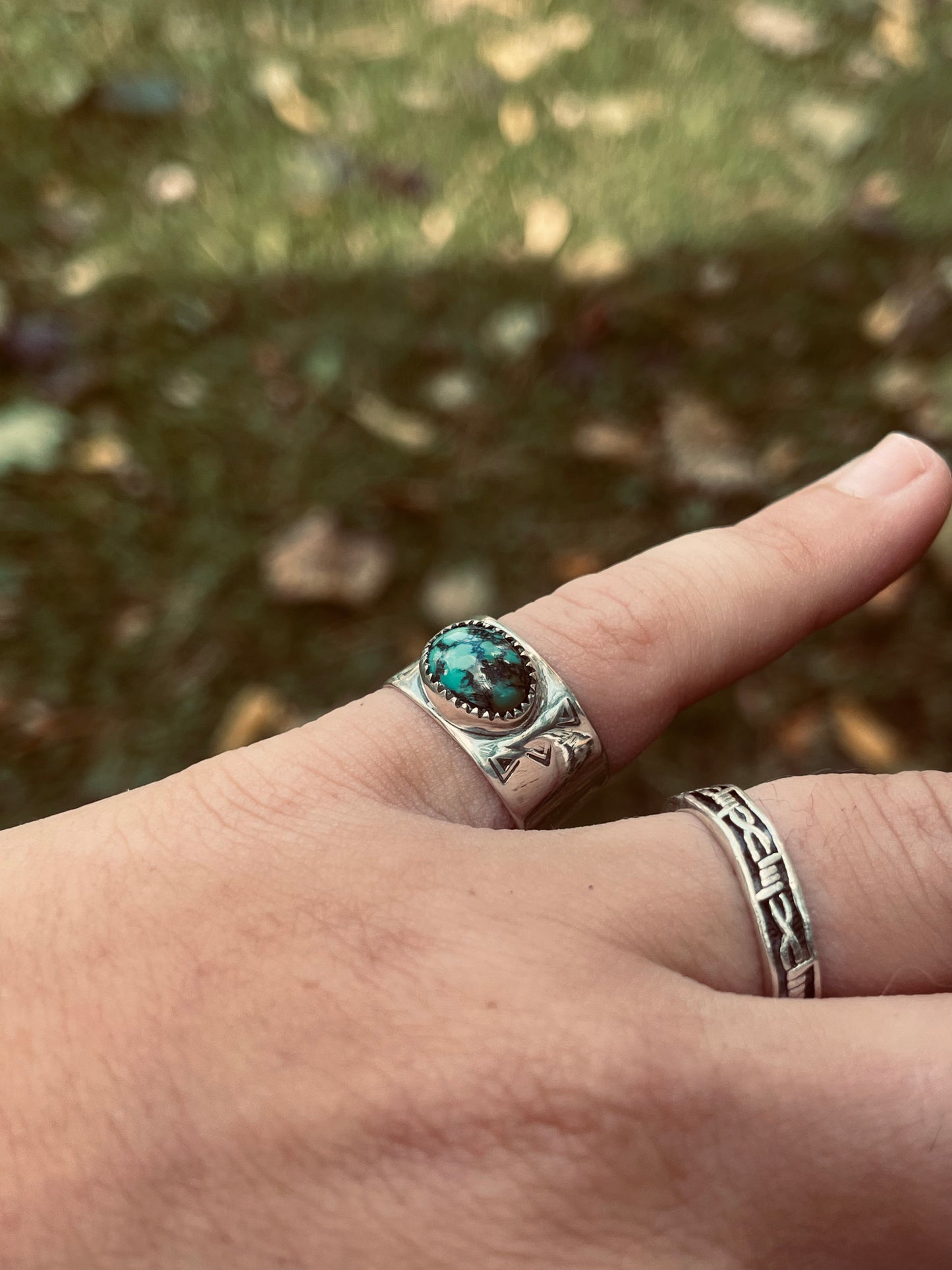 Turquoise Ring -925 Sterling Silver - Handmade/Made To Order