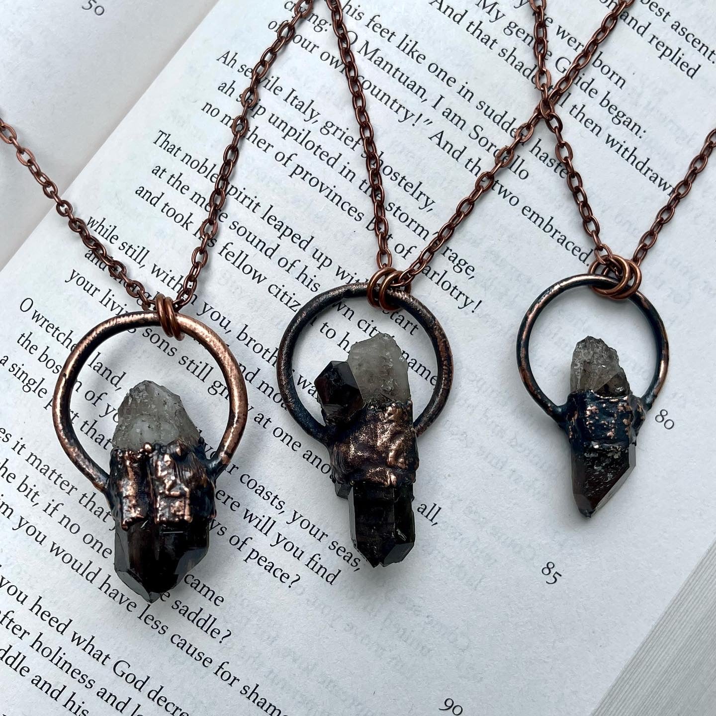 Smokey Quartz Pendant- Made to Order/Handmade