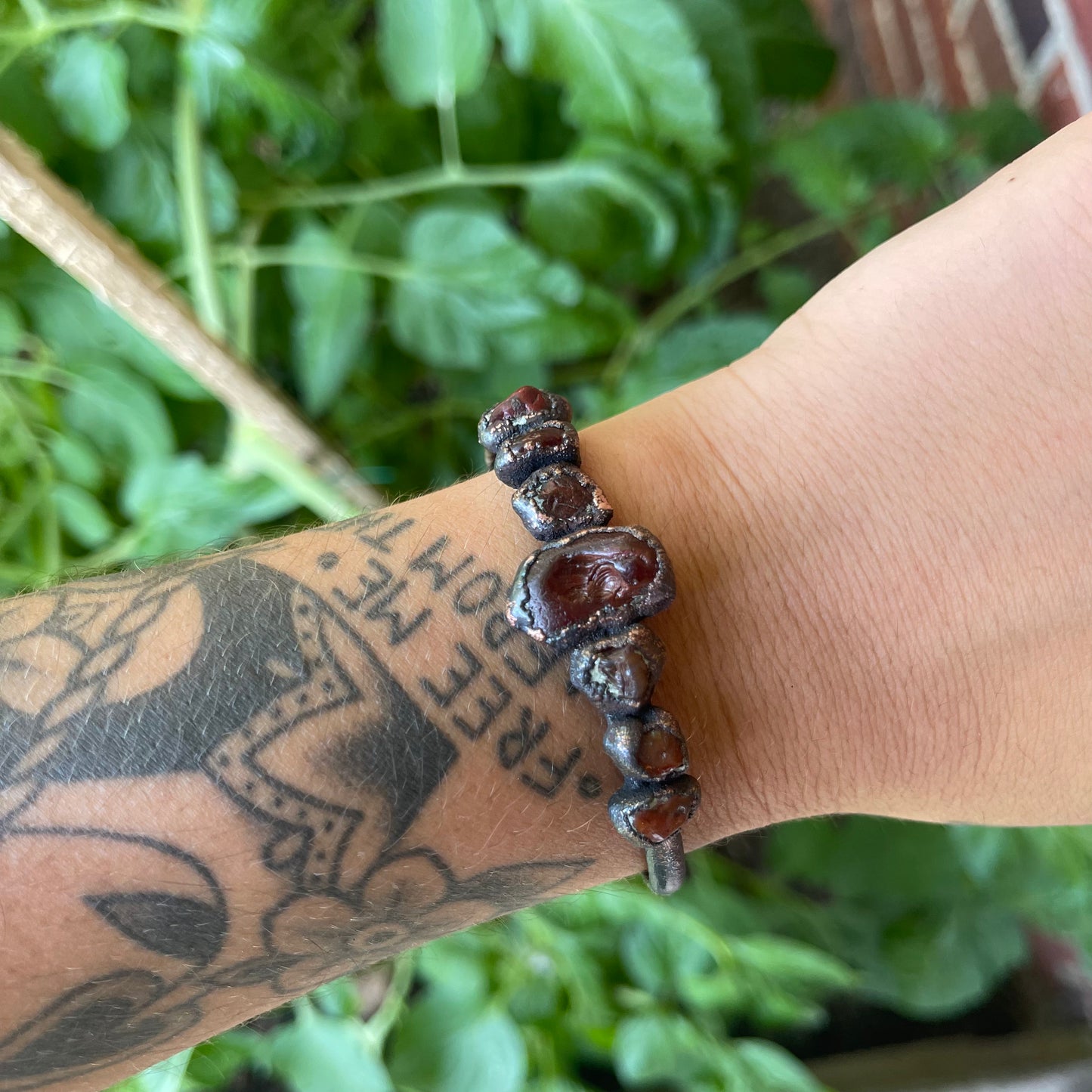 Carnelian Cuff Bracelet - Made to Order/Handmade