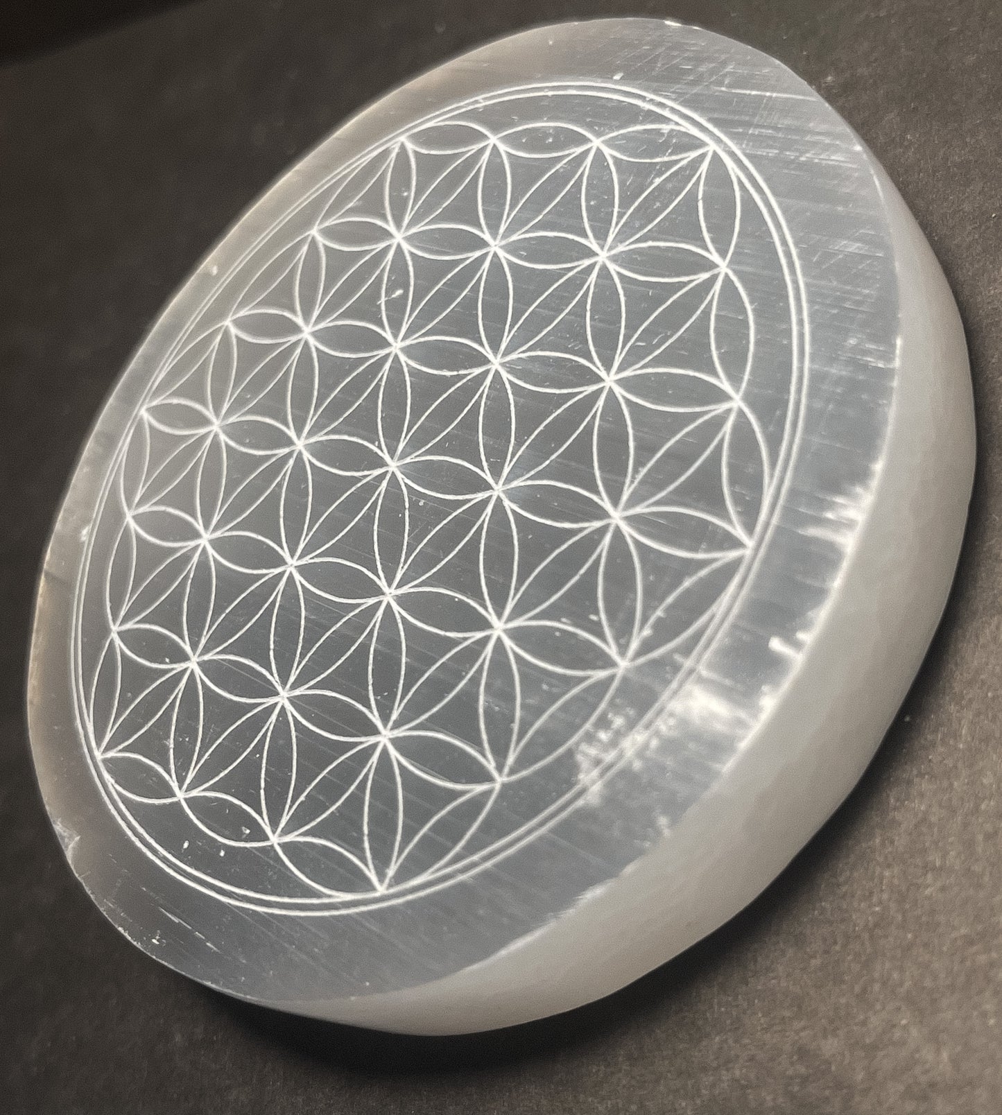 Flower of Life Selenite