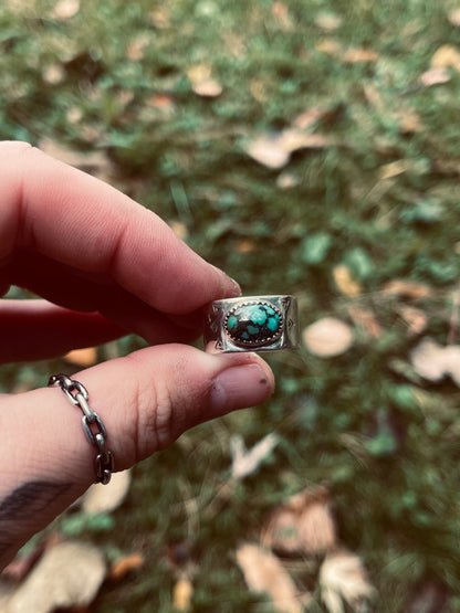 Turquoise Ring -925 Sterling Silver - Handmade/Made To Order